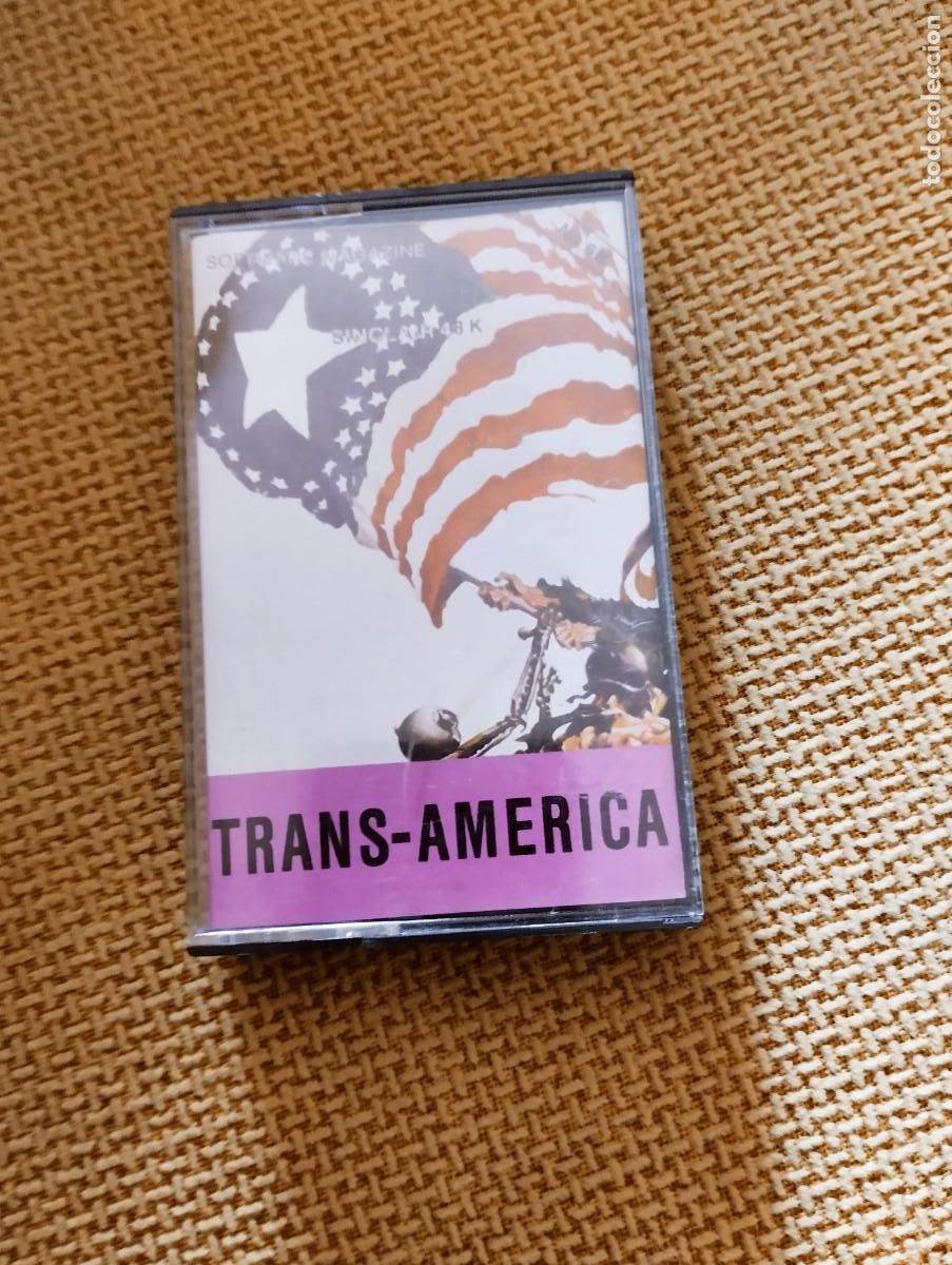 Videojuegos y consolas: Juego Software Magazine Sinclair Trans Am&eacute;rica - Foto 3