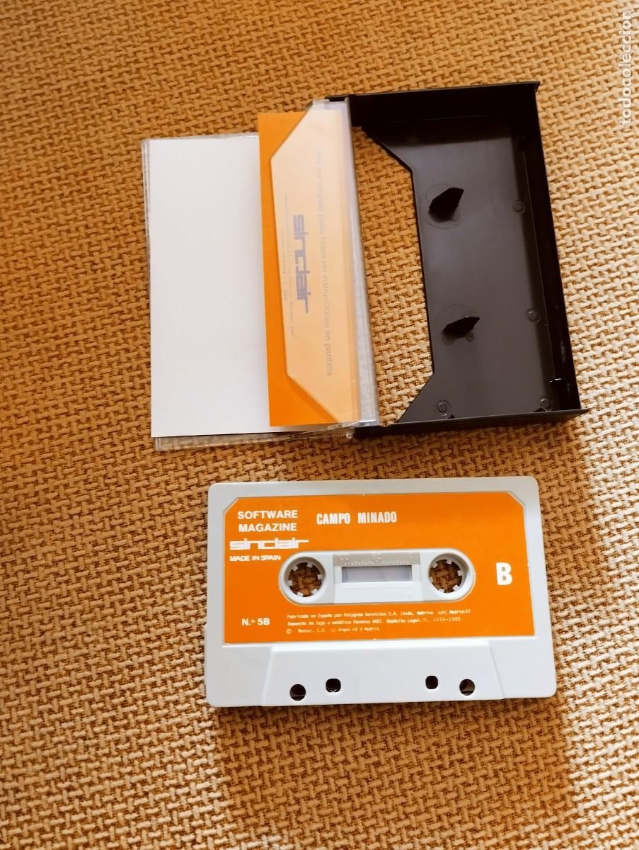 Videojuegos y consolas: Juego Software Magazine Sinclair Campo Minado - Foto 2