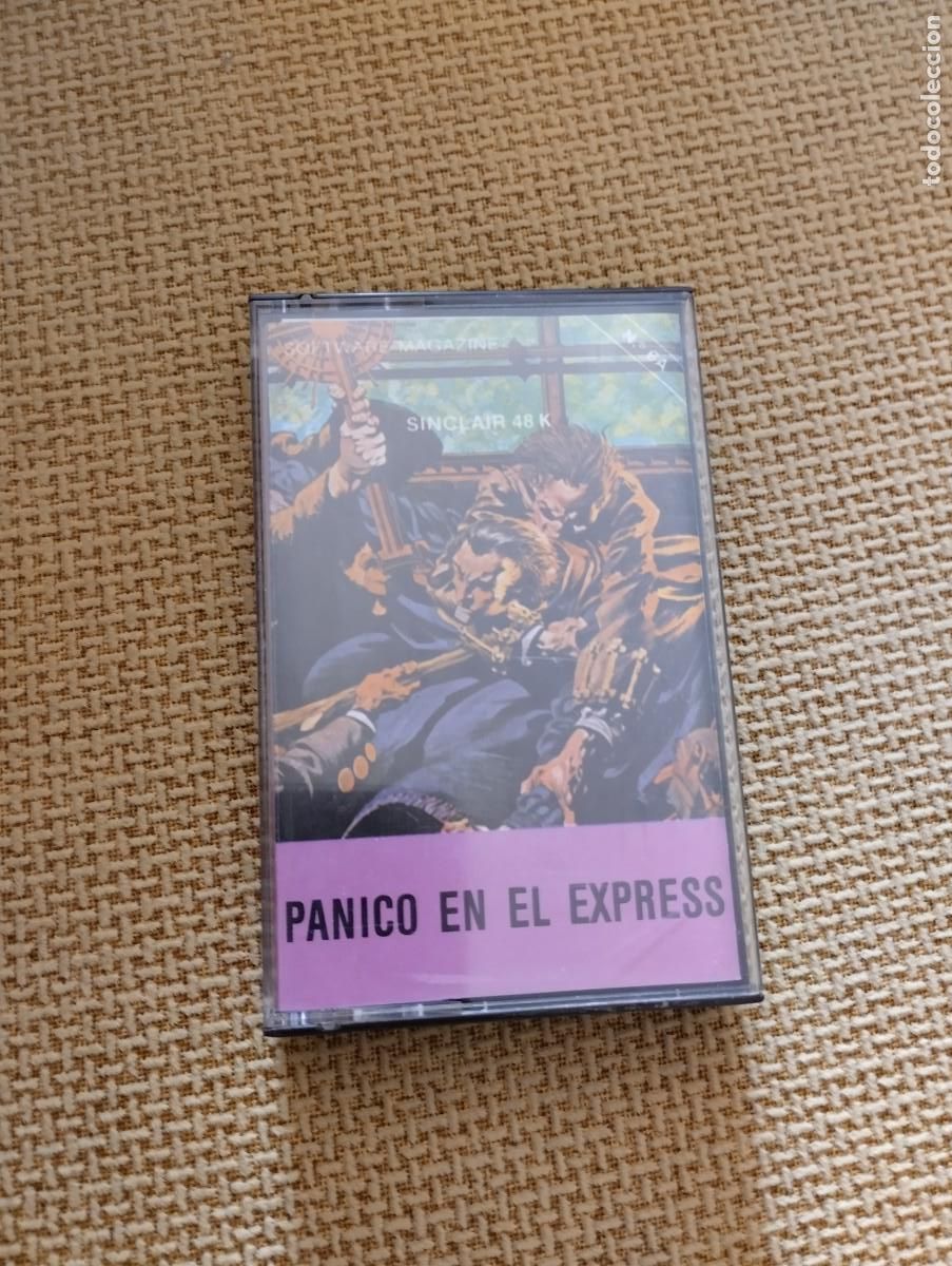 Videojuegos y consolas: Juego Software Magazine Sinclair P&aacute;nico en el Express - Foto 3