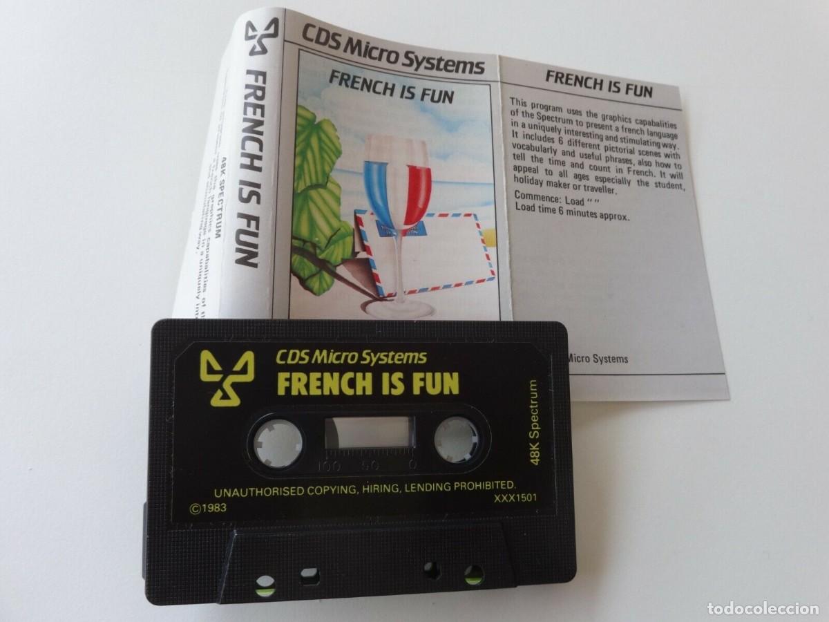 Videojuegos y consolas: FRENCH IS FUN SPECTRUM - Foto 2