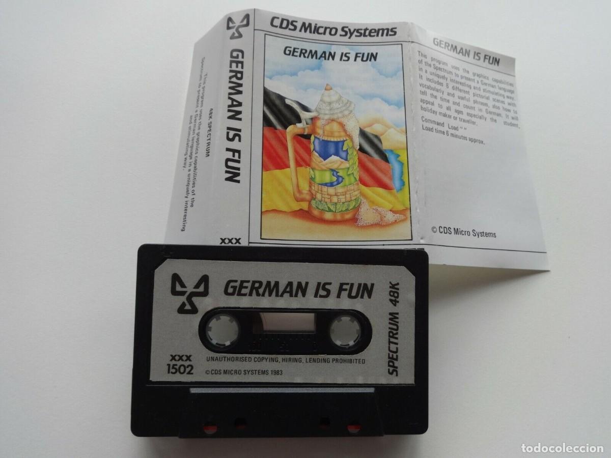 Videojuegos y consolas: GERMAN IS FUN CD MICRO SYSTEMS SPECTRUM - Foto 2