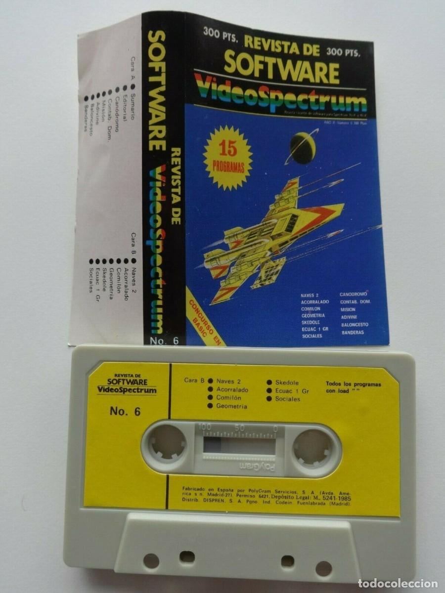 Videojuegos y consolas: REVISTA DE SOFTWARE N&ordm; NUMERO 6 SPECTRUM - Foto 2