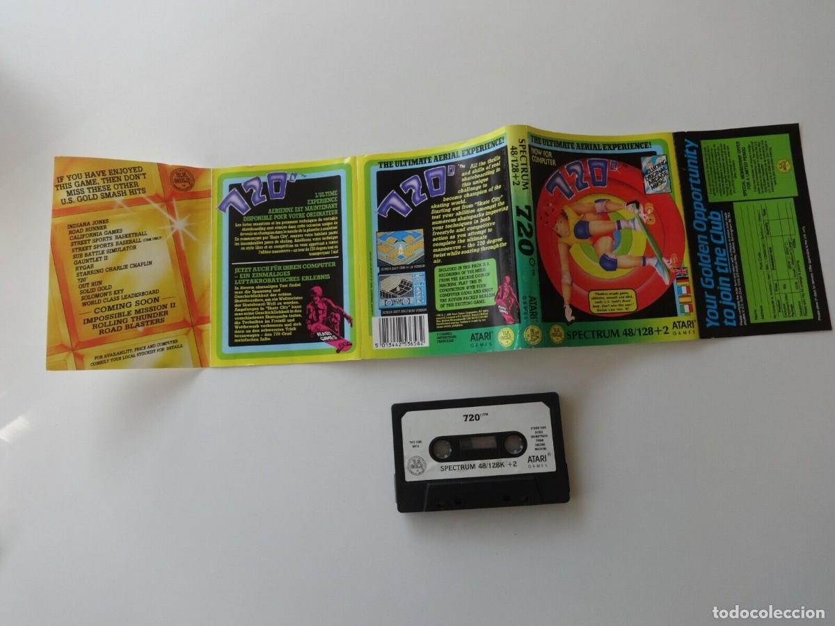 Videojuegos y consolas: 720 GRADOS 720&ordm; 720 DEGREES SPECTRUM - Foto 3