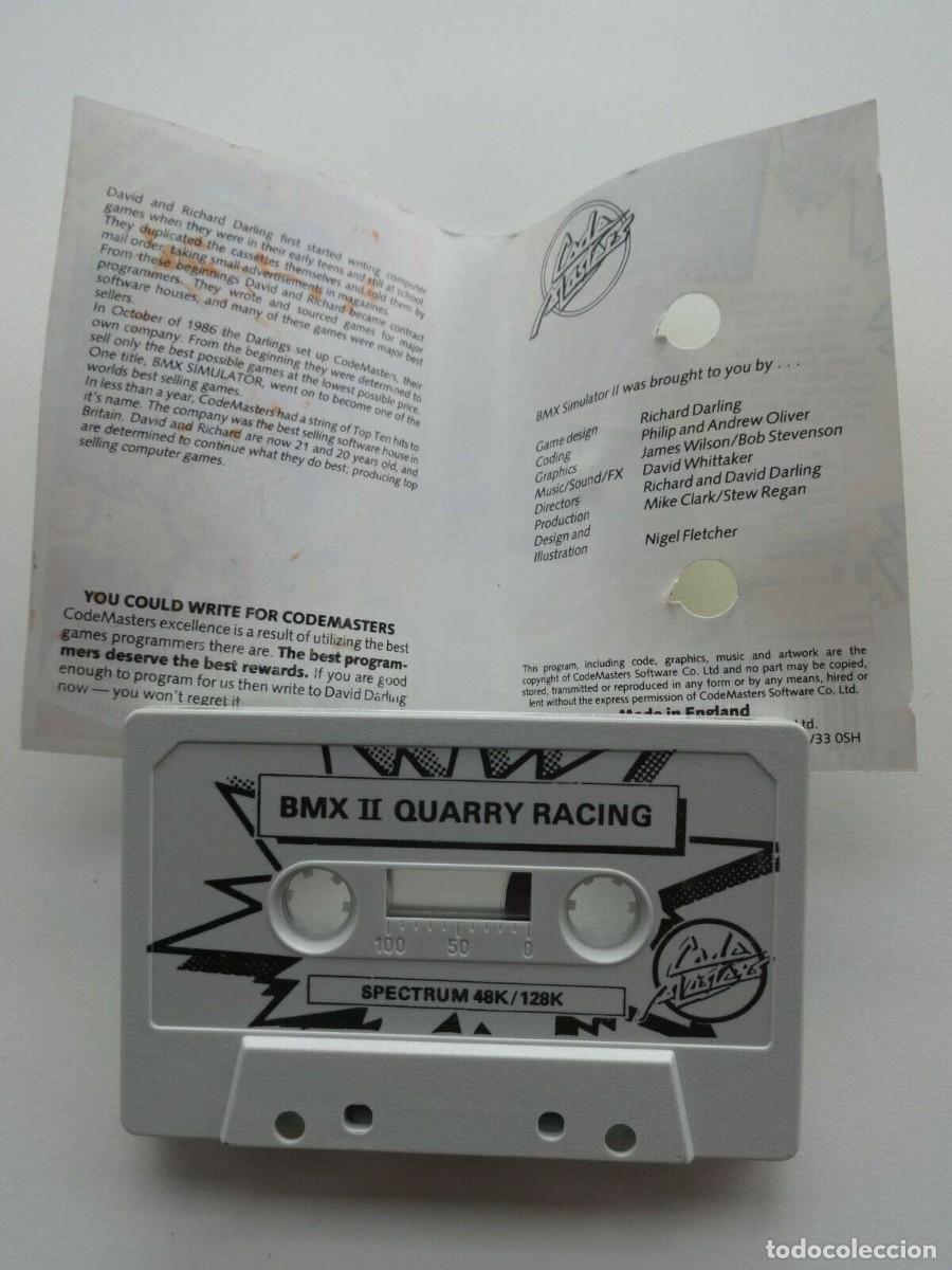 Videojuegos y consolas: BMX SIMULATOR 2 CODE MASTERS SPECTRUM - Foto 3