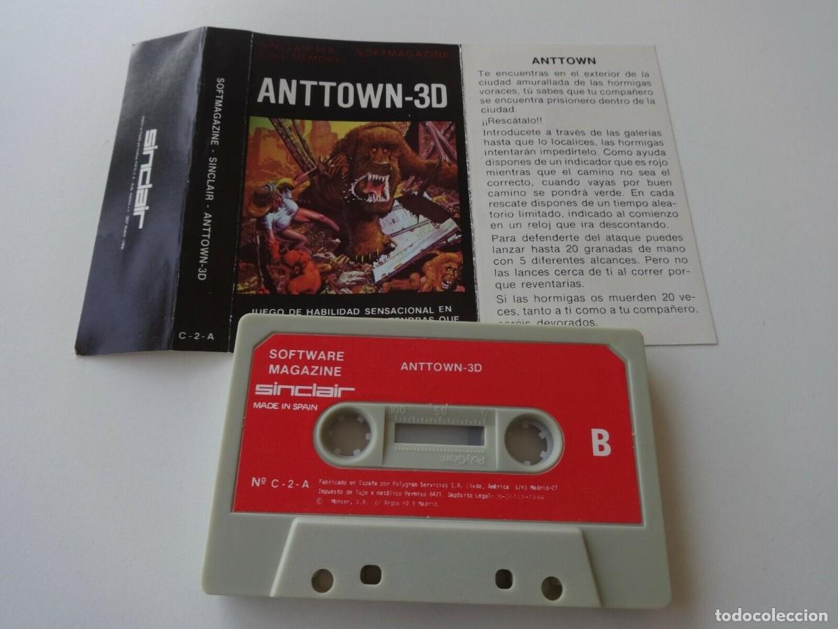 Videojuegos y consolas: ANTTOWN 3D SPECTRUM ANTTOWN-3D - Foto 2