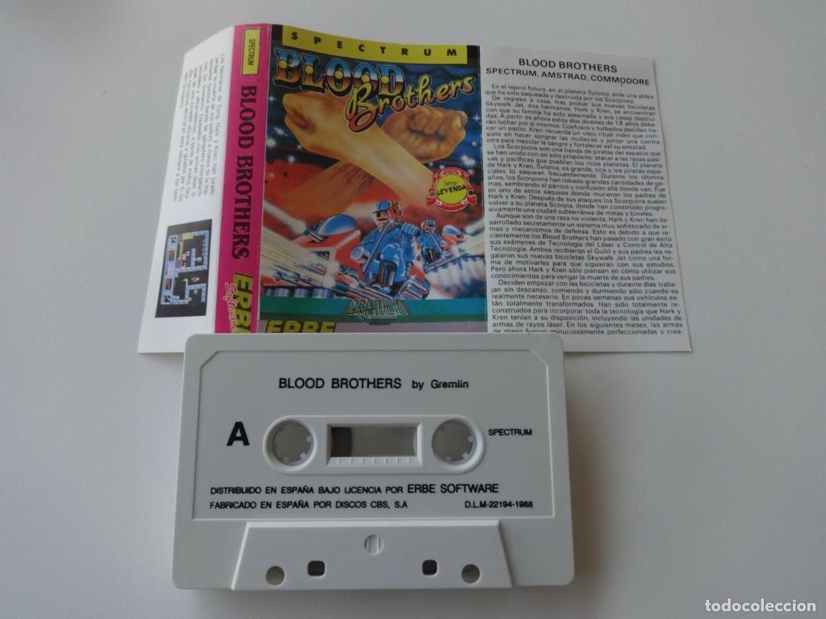 Videojuegos y consolas: BLOOD BROTHERS SPECTRUM - Foto 2