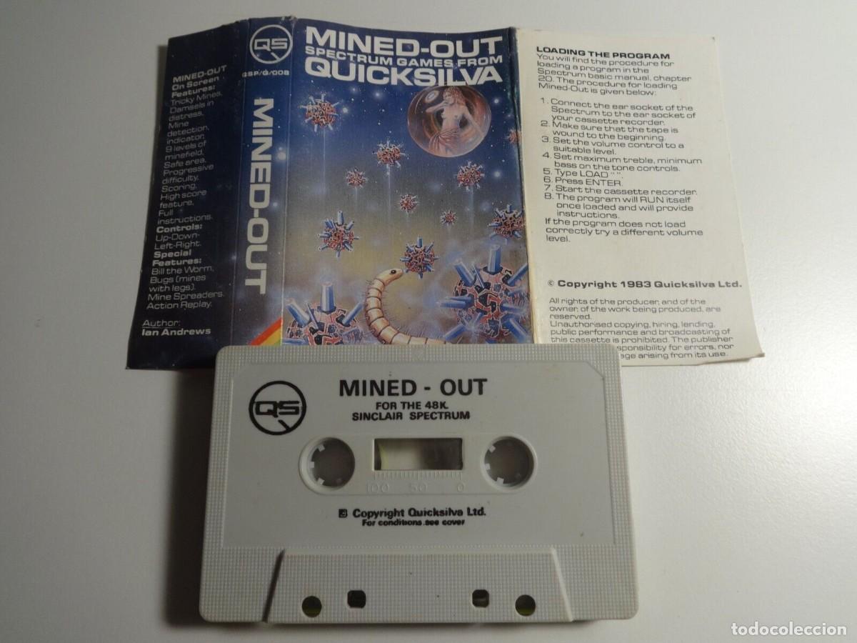 Videojuegos y consolas: MINED-OUT MINED OUT QUICKSILVA SPECTRUM - Foto 2