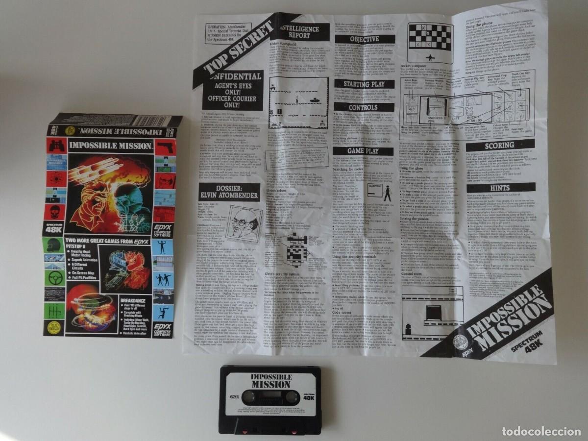 Videojuegos y consolas: IMPOSSIBLE MISSION SPECTRUM - Foto 3