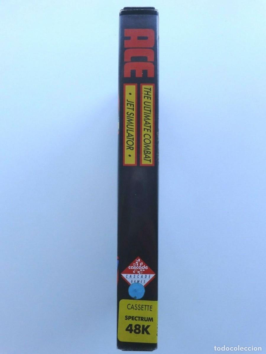 Videojuegos y consolas: ACE THE ULTIMATE COMBAT SIMULATOR ESTUCHE SPECTRUM - Foto 2