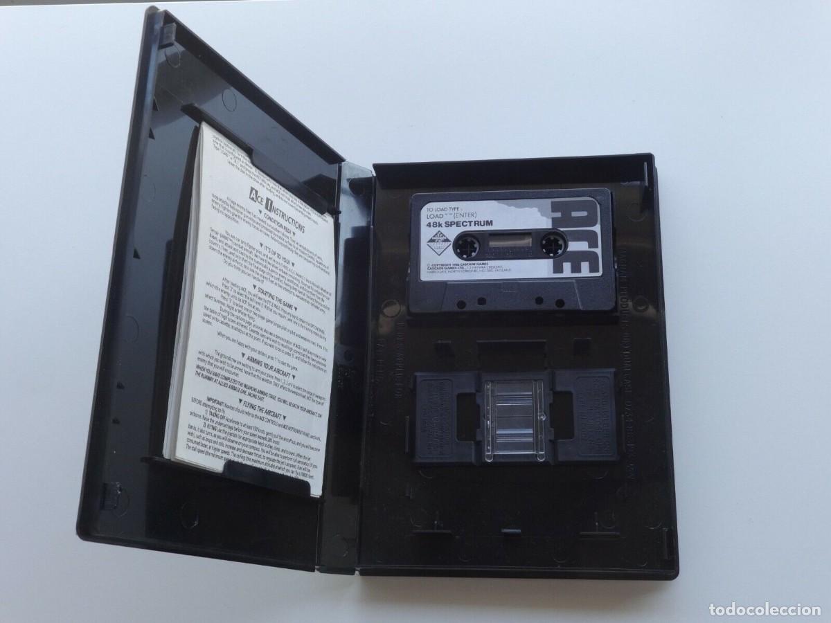 Videojuegos y consolas: ACE THE ULTIMATE COMBAT SIMULATOR ESTUCHE SPECTRUM - Foto 4