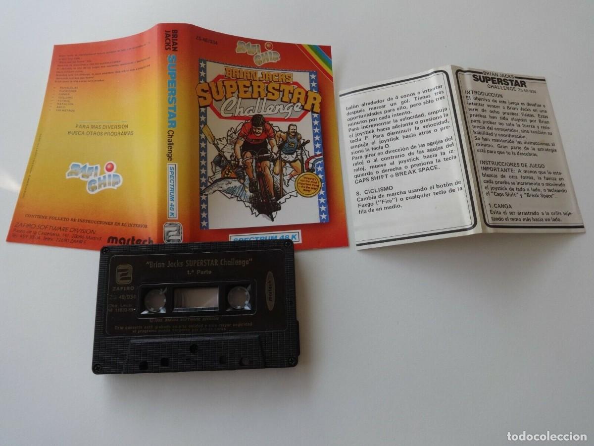 Videojuegos y consolas: BRIAN JACKS SUPERSTAR CHALLENGE SPECTRUM - Foto 5