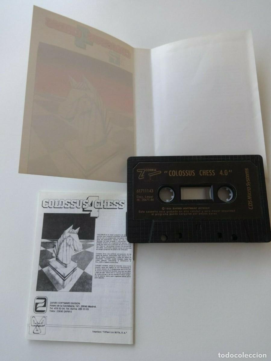Videojuegos y consolas: COLOSSUS 4 CHESS SPECTRUM - Foto 5