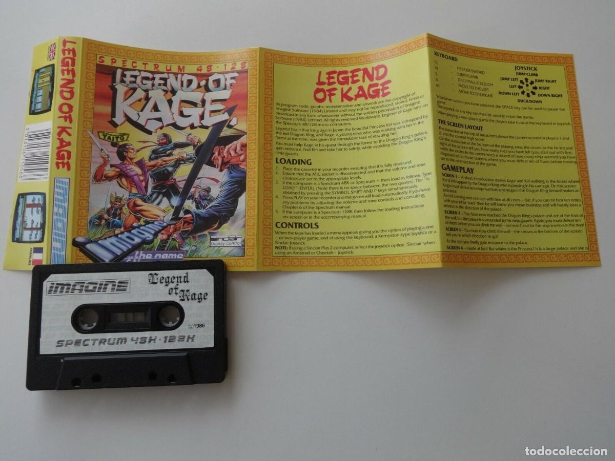 Videojuegos y consolas: LEGEND OF KAGE SPECTRUM - Foto 3