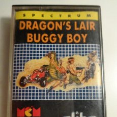 Videojuegos y Consolas: DRAGON'S LAIR DRAGONS LAIR BUGGY BOY SPECTRUM