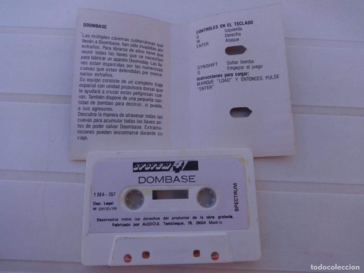 Videojuegos y consolas: DOOM BASE DOM BASE SYSTEM 4 SPECTRUM - Foto 3