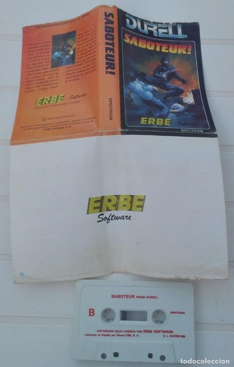 Videojuegos y consolas: SABOTEUR SABOTEUR! DURELL SPECTRUM - Foto 4