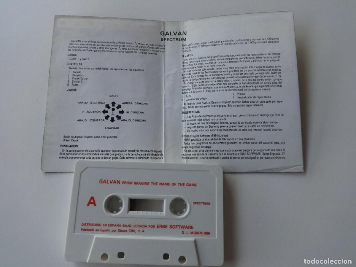 Videojuegos y consolas: GALIVAN GALVAN SPECTRUM - Foto 5
