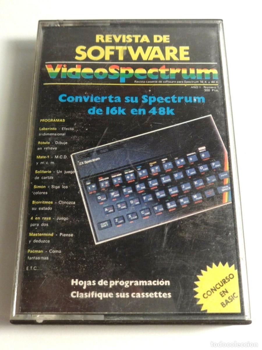 Videojuegos y consolas: REVISTA DE SOFTWARE VIDEOSPECTRUM SPECTRUM - Foto 1