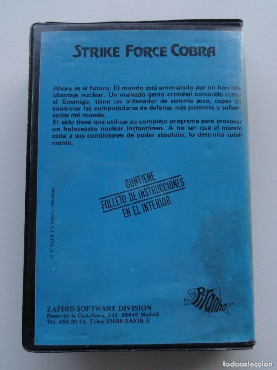 Videojuegos y consolas: STRIKE FORCE COBRA SPECTRUM - Foto 3