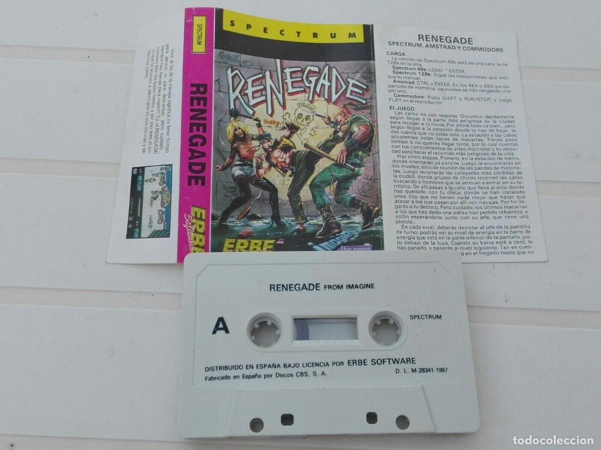 Videojuegos y consolas: RENEGADE RARE SPECTRUM - Foto 2