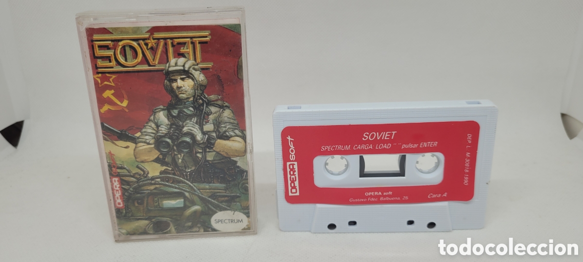 Videojuegos y consolas: JUEGO SPECTRUM SOVIET. OPERA SOFT. VERSION CASTELLANO. RARO. - Foto 4