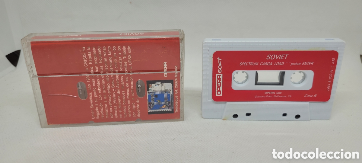 Videojuegos y consolas: JUEGO SPECTRUM SOVIET. OPERA SOFT. VERSION CASTELLANO. RARO. - Foto 5