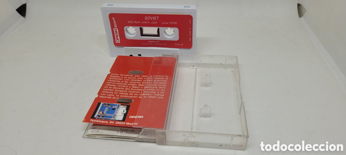 Videojuegos y consolas: JUEGO SPECTRUM SOVIET. OPERA SOFT. VERSION CASTELLANO. RARO. - Foto 6