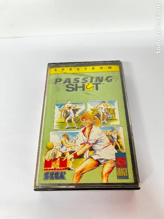 Videojuegos y consolas: Juego spectrum. Passing shot - Foto 1