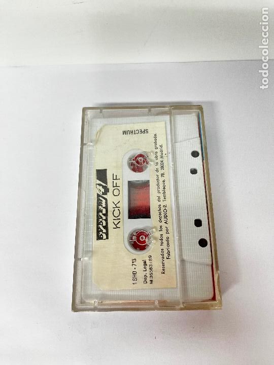 Videojuegos y consolas: Kick Off / SINCLAIR ZX SPECTRUM CASSETTE - Foto 2