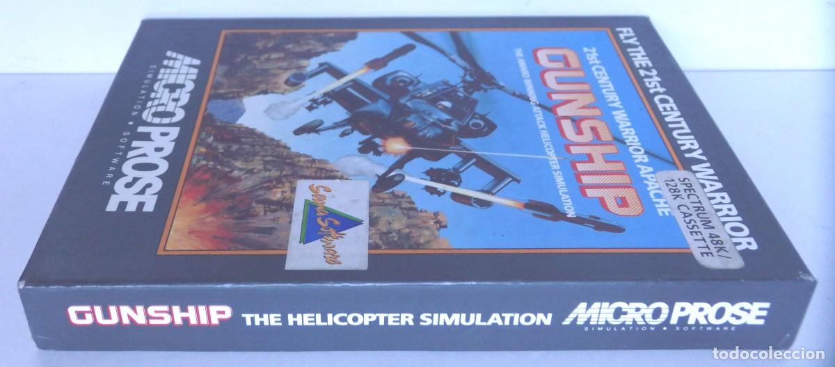 Videojuegos y consolas: GUNSHIP - MICRO PROSE SIMULATION SOFTWARE - SPECTRUM - Foto 2
