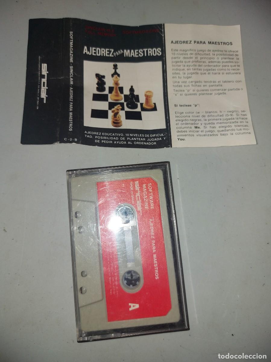 Videojuegos y consolas: Ajedrez para maestros spectrum - Foto 2