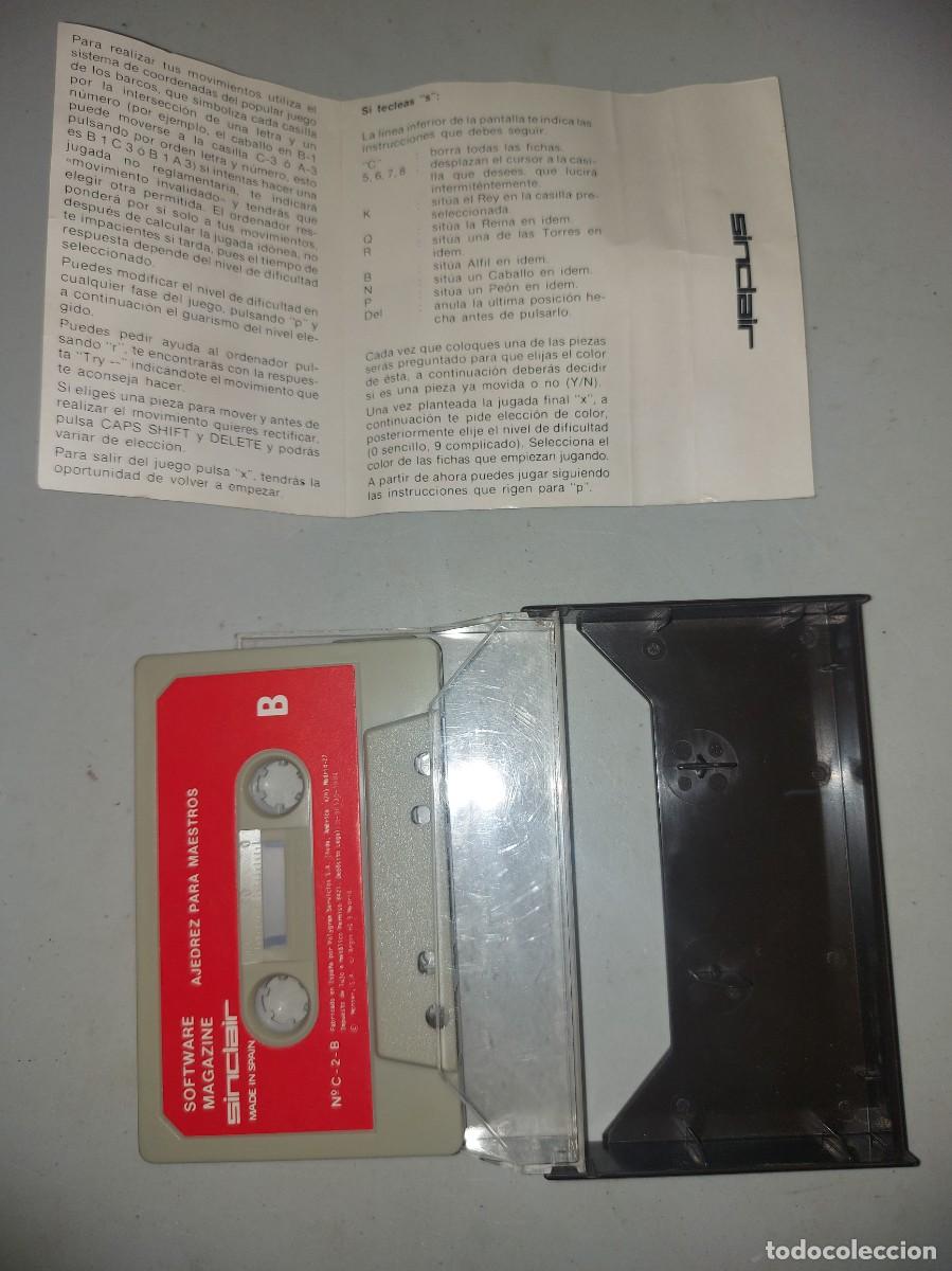 Videojuegos y consolas: Ajedrez para maestros spectrum - Foto 3
