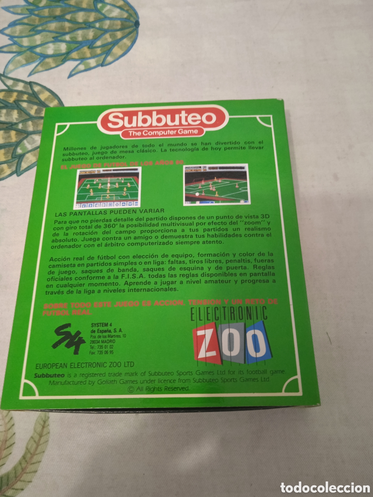 Videojuegos y consolas: Subbteo - Foto 1