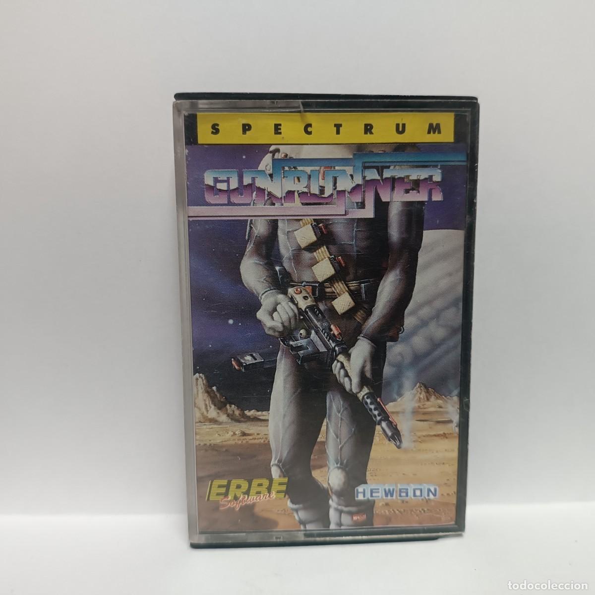 Videojuegos y consolas: GUNRUNNER - ERBE SOFTWARE - HEWSON - SPECTRUM - GUN RUNNER - Foto 1