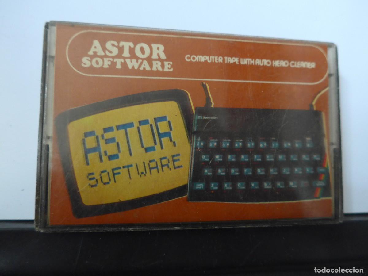 Videojuegos y consolas: CINTA DE CASSETTE PARA SINCLAIR ZX SPECTRUM ASTOR SOFTWARE - Foto 2
