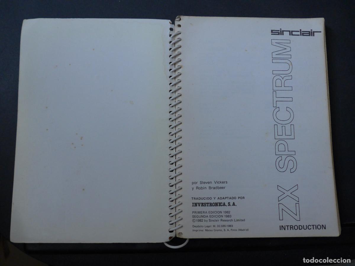 Videojuegos y consolas: SINCLAIR ZX SPECTRUM BASIC PROGRAMMING - Foto 3