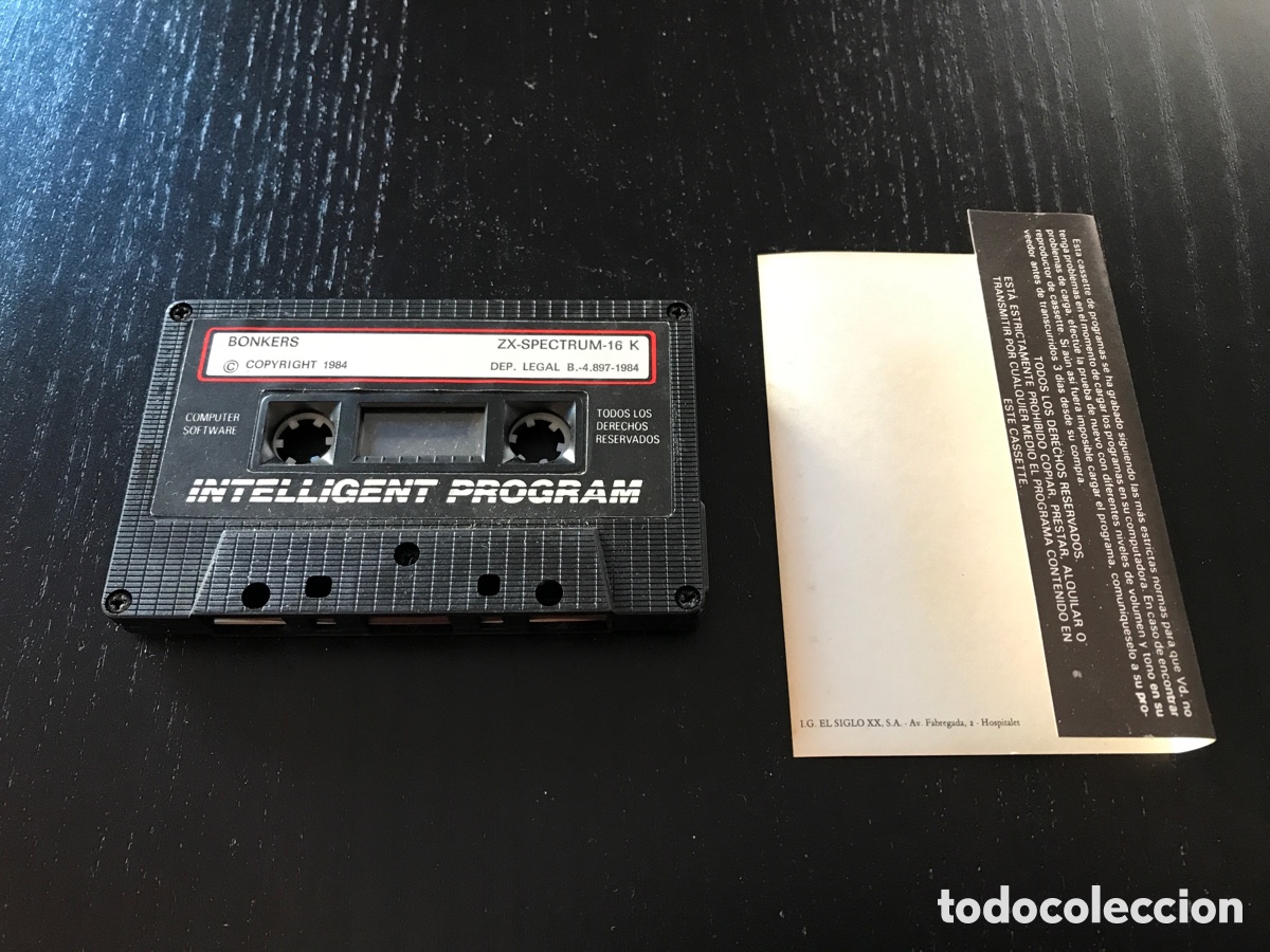 Videojuegos y consolas: Juego Spectrum Bonkers Intelligent Progam Procom Software - Foto 2