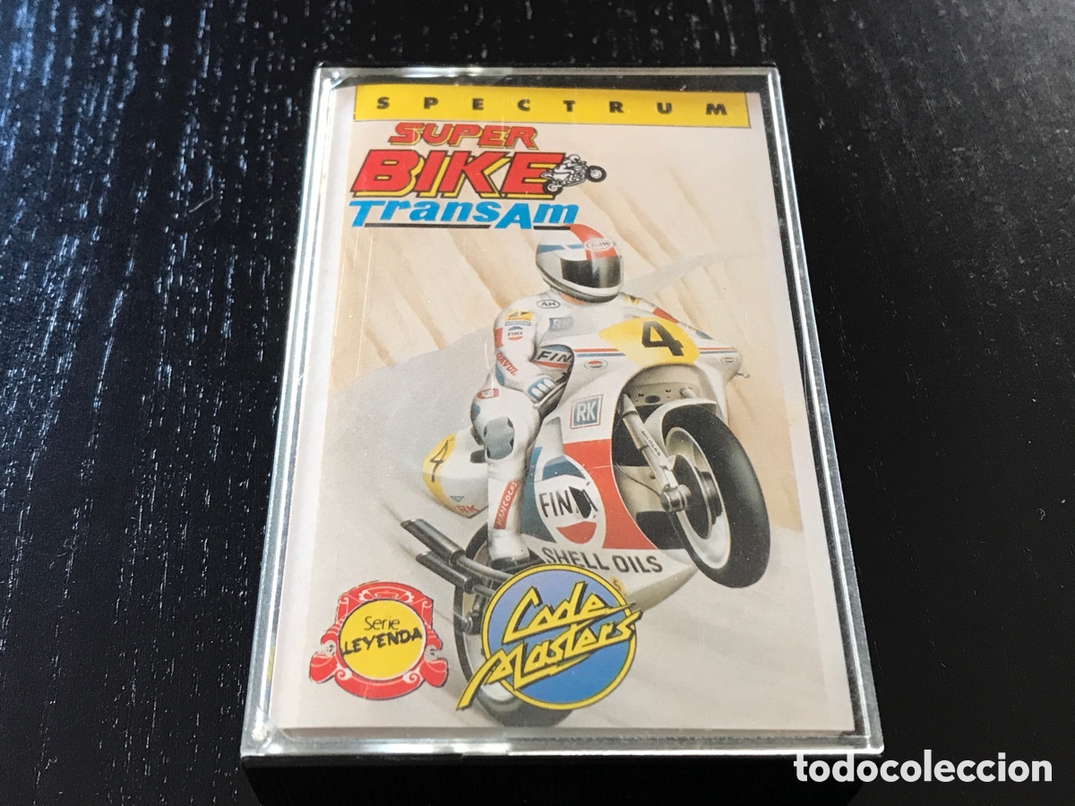 Videojuegos y consolas: Juego Spectrum Super Bike Transam by Code Masters Erbe - Foto 1