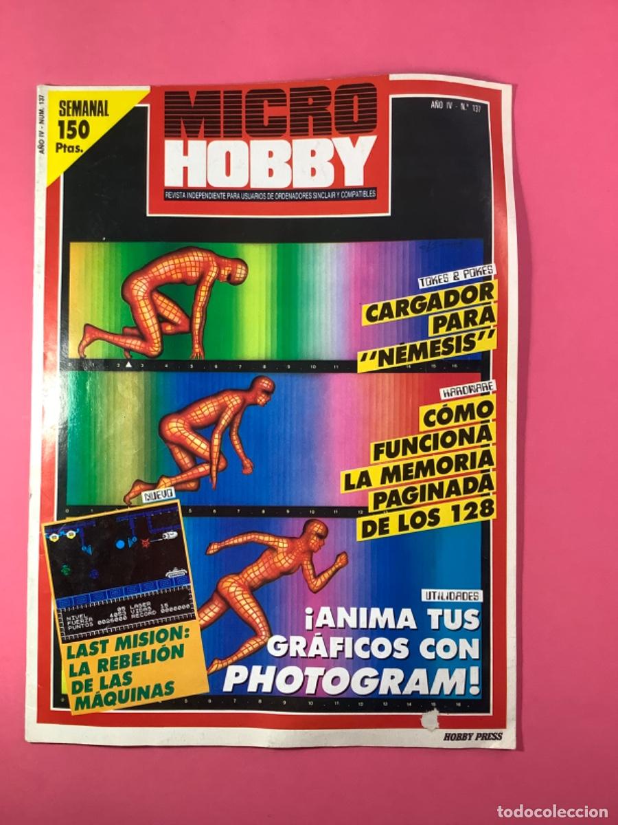 Videojuegos y consolas: MICROHOBBY MICRO HOBBY N&ordm; 137 - Foto 1