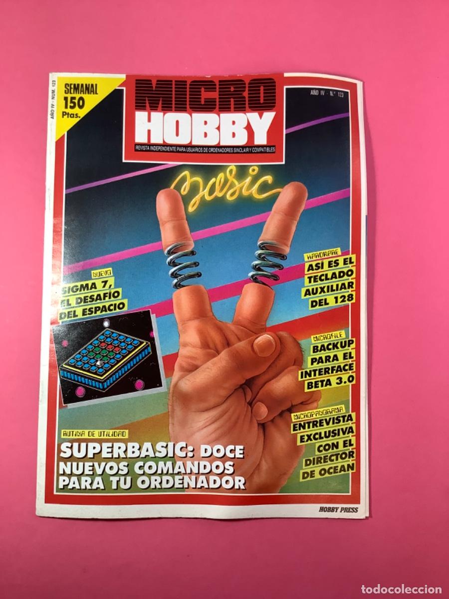 Videojuegos y consolas: MICROHOBBY MICRO HOBBY N&ordm; 123 - Foto 1