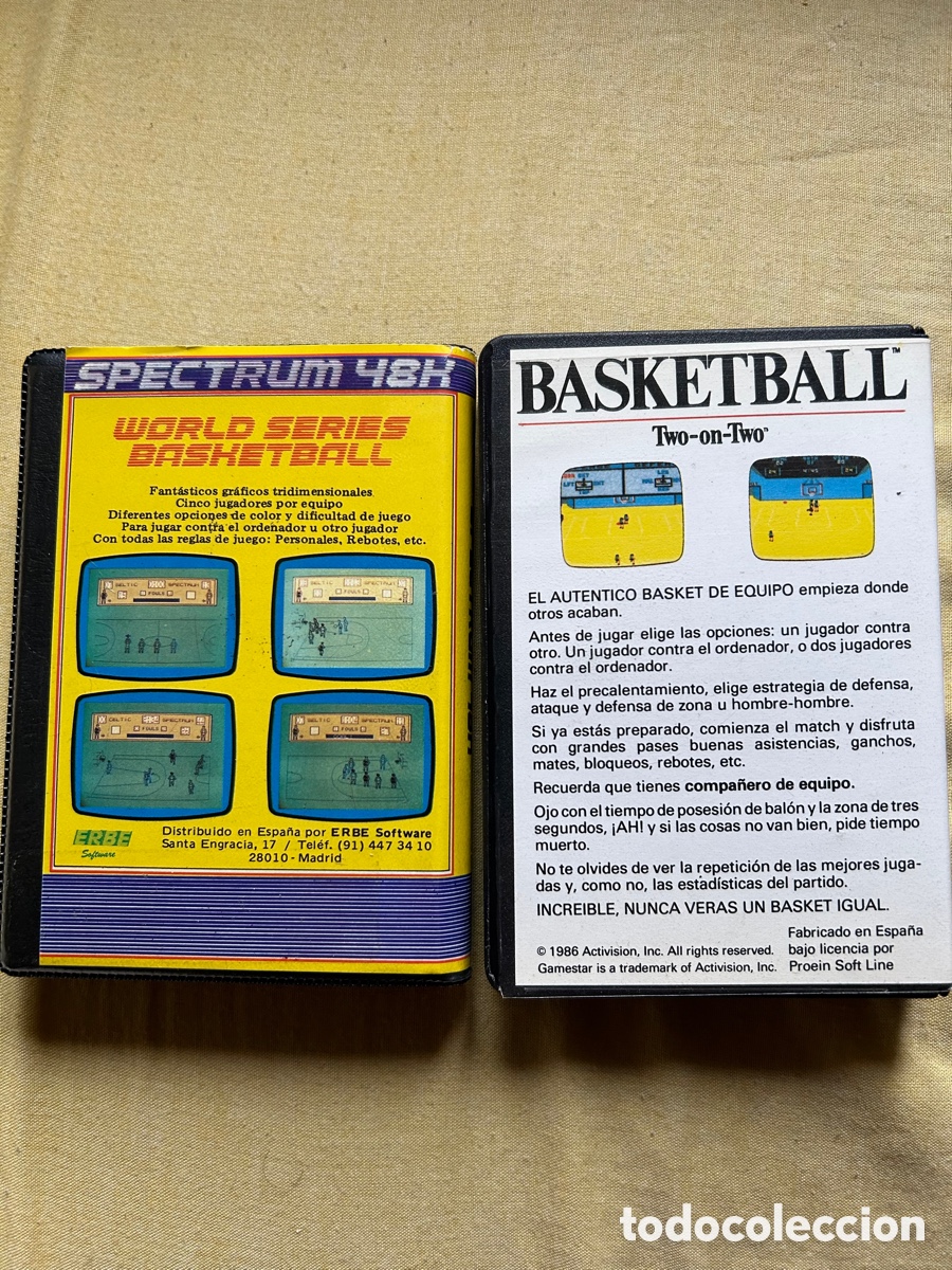 Videojuegos y consolas: Pack Basket para Spectrum - Foto 2