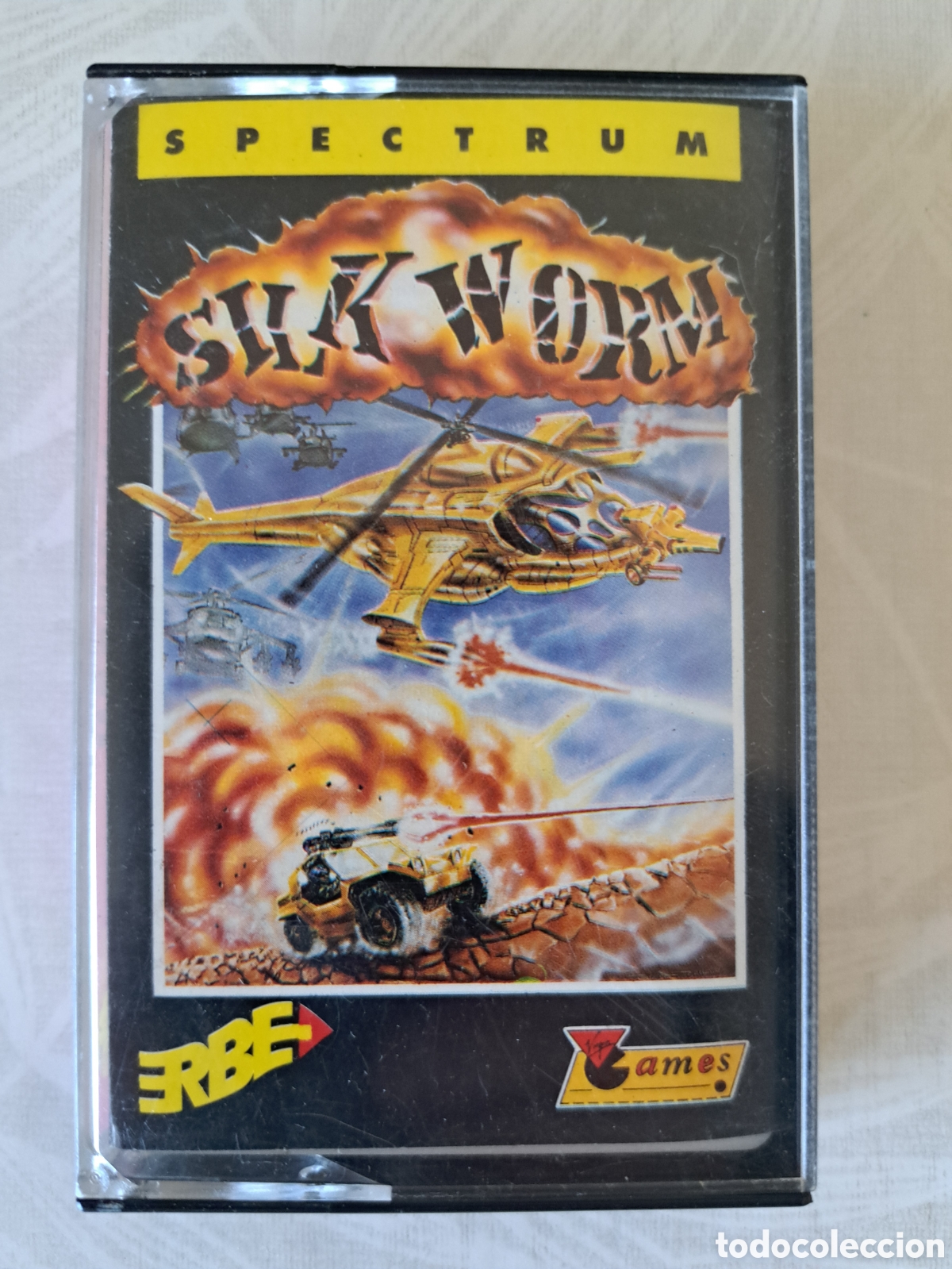 Videojuegos y consolas: Silk worm - Spectrum - Foto 1