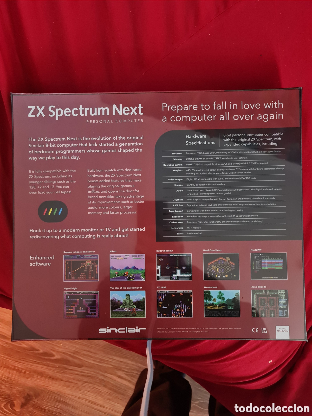 Videojuegos y consolas: Zx spectrum next sin estrenar - Foto 1