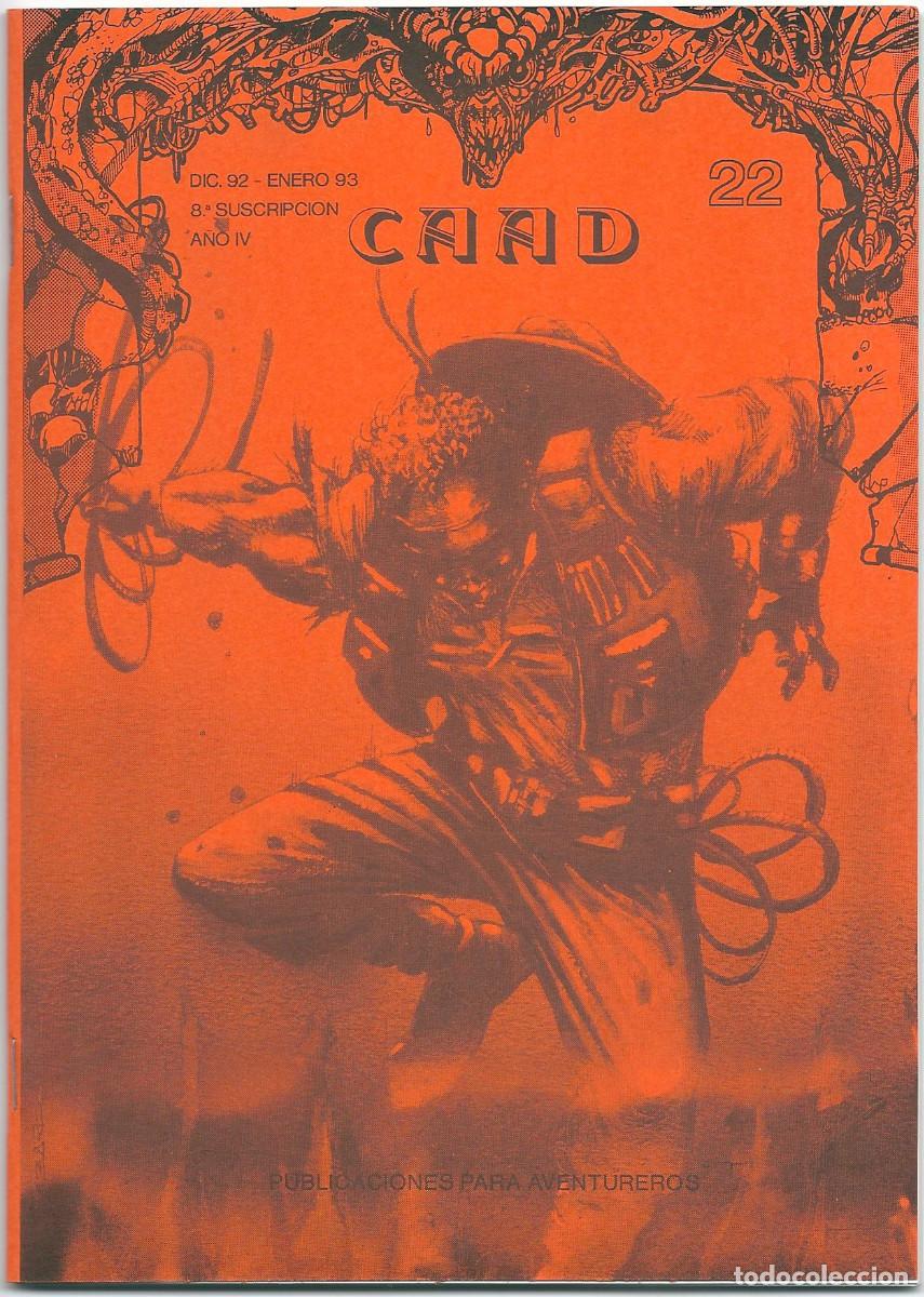 Videojuegos y consolas: FANZINE CAAD 22 AVENTURAS AD CONVERSACIONAL CHICHEN ITZA WARHAMMER CRUZ KING'S HERO QUEST VI INDIANA