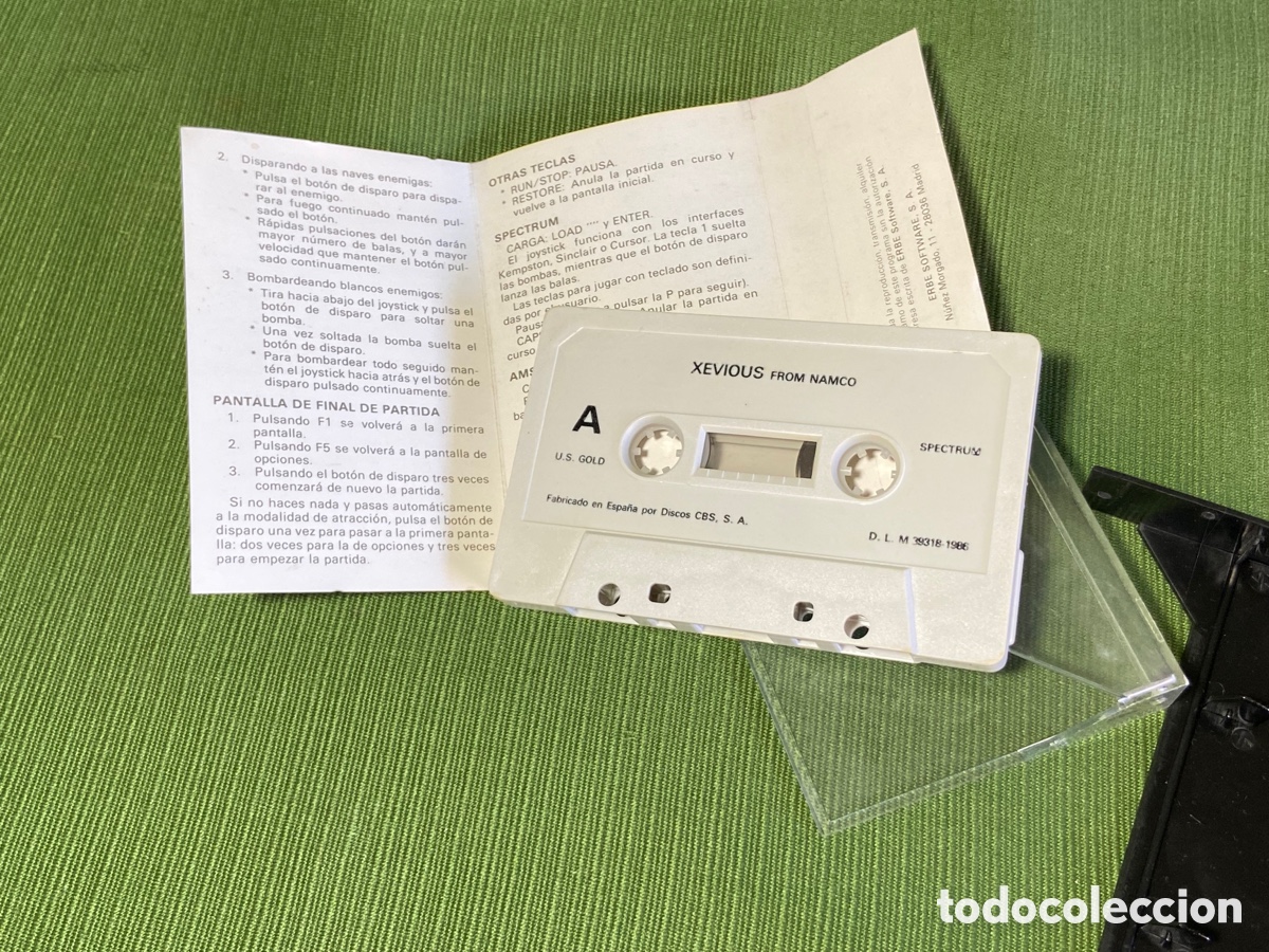 Videojuegos y consolas: Xevious - spectrum - Foto 5