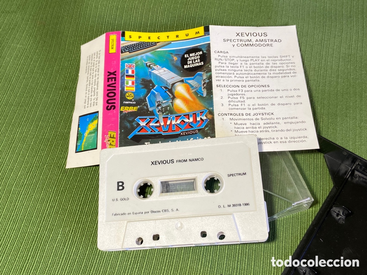Videojuegos y consolas: Xevious - spectrum - Foto 6