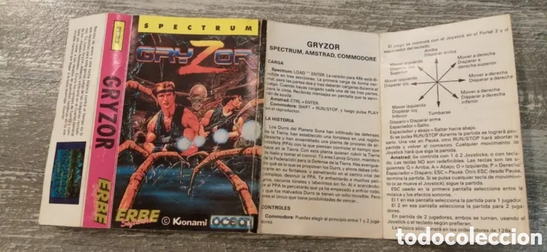 Videojuegos y consolas: Spectrum Cryzor Konami 1987 - Foto 7