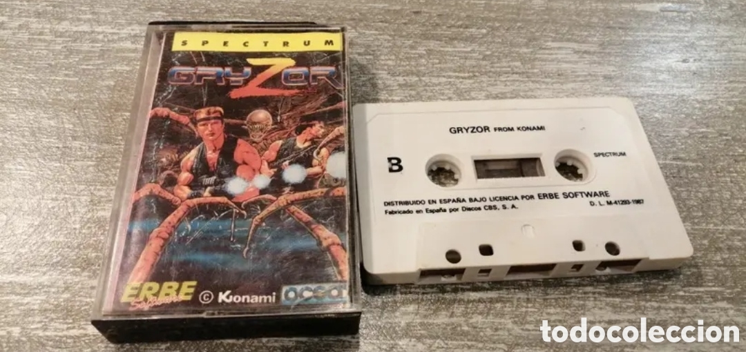Videojuegos y consolas: Spectrum Cryzor Konami 1987 - Foto 1