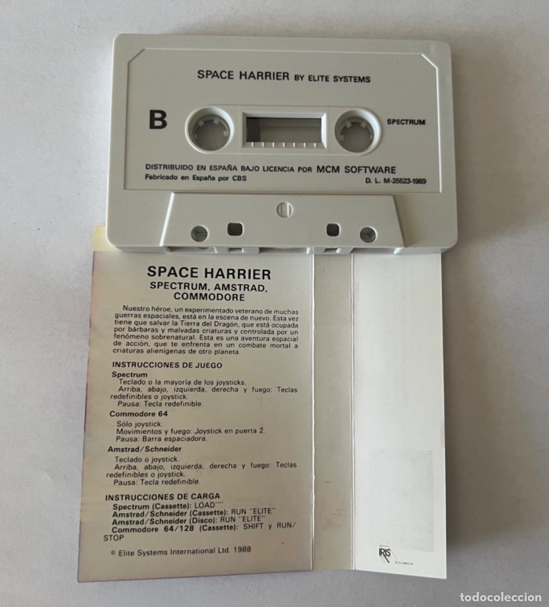 Videojuegos y consolas: Juego Space Harrier Spectrum - Foto 3