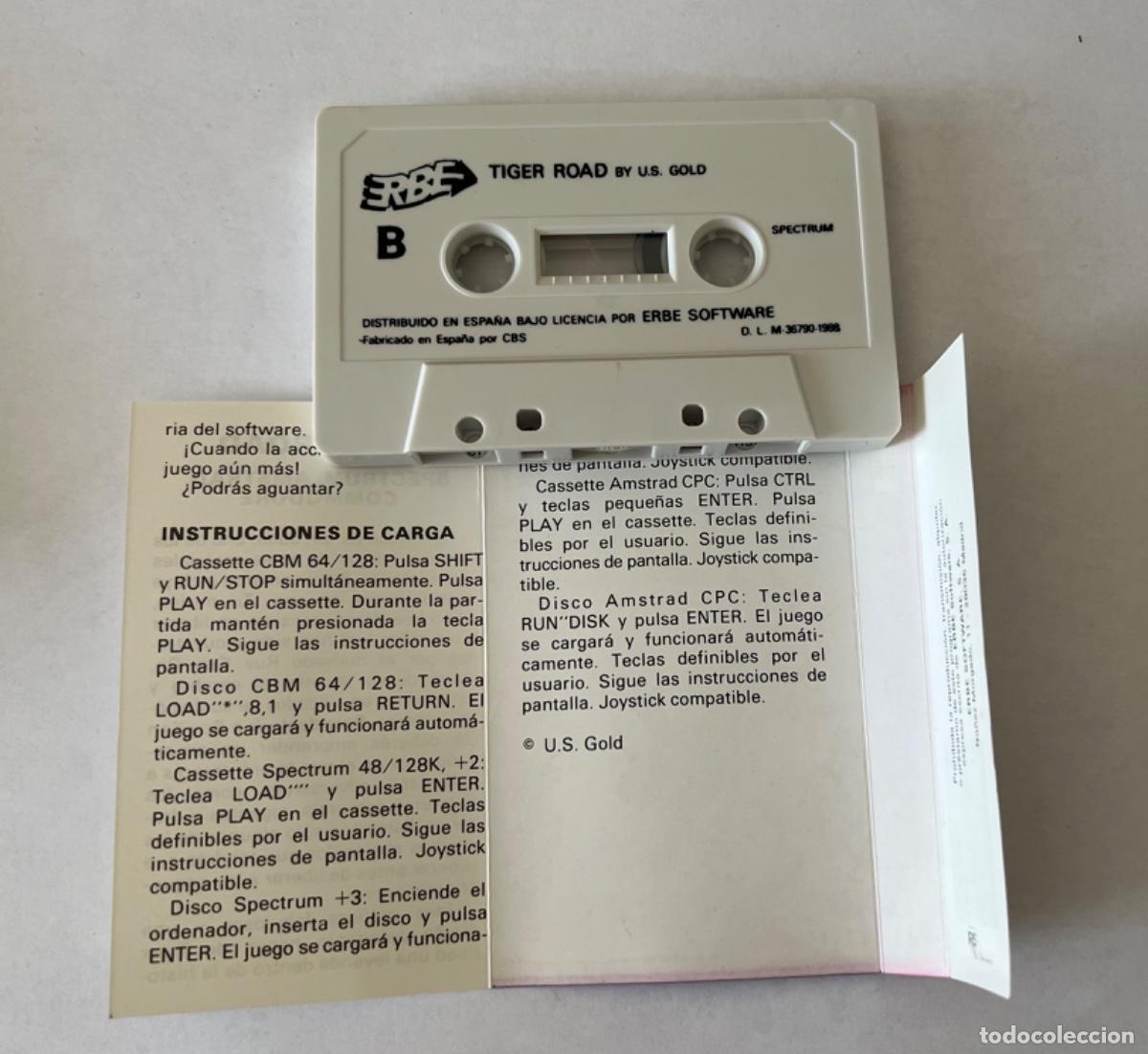 Videojuegos y consolas: Juego Tiger Road Spectrum - Foto 3